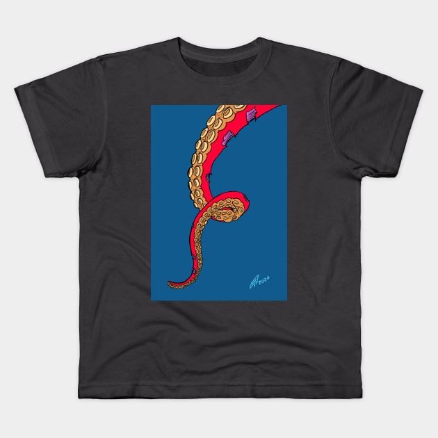 Tentacle Kids T-Shirt by Corey Has Issues